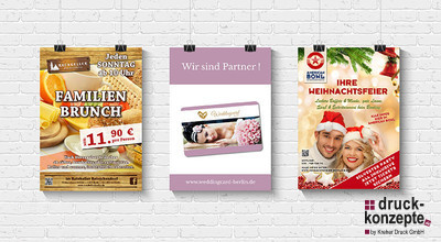 Plakate & Poster in kleinen Auflagen -  günstig, schnell, hochwertig von Druck-Konzepte.de