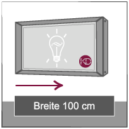 Breite 100cm