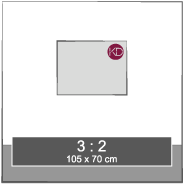 105cm x 70cm