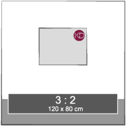120cm x 80cm