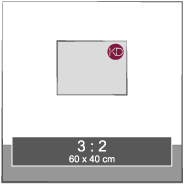 60cm x 40cm
