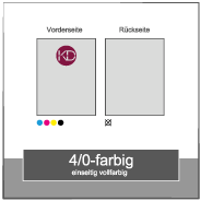 4/0-farbig (Euroskala)
