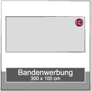 Bande 3 x 1m