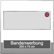 Bande 3 x 0,75m