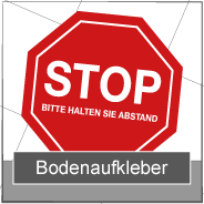 Bodenaufkleber