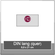 DIN lang (quer)
