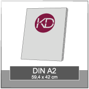 DIN A2 Hartschaum