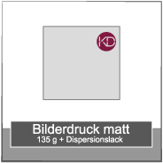135g matt + Dispersionslack