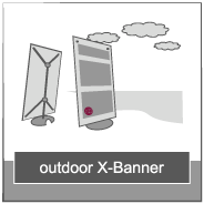 Outdoor X-Banner