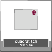 70cm x 70cm